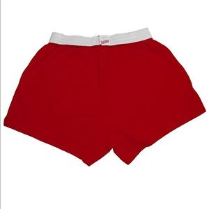 NEVER WORN Red Soffe Short